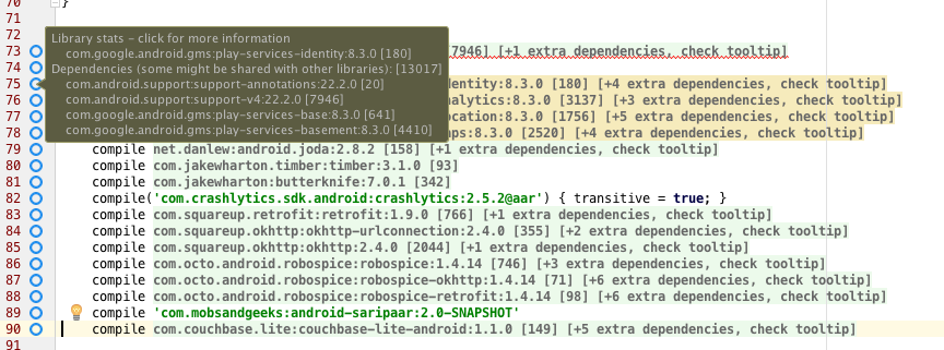 MethodCounts Gradle Plugin