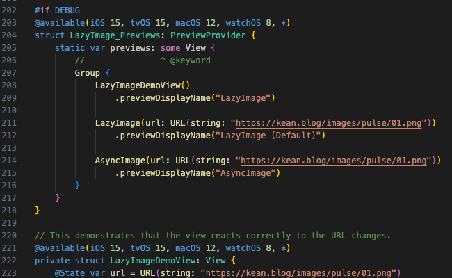 VSCode rendering Swift with default syntax highlighting